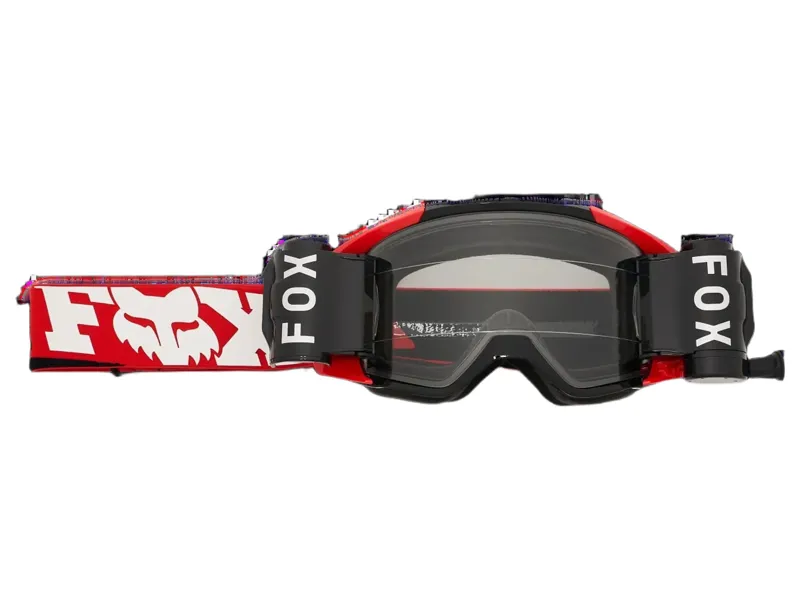 Fox Vue Roll-Off Goggles in Red