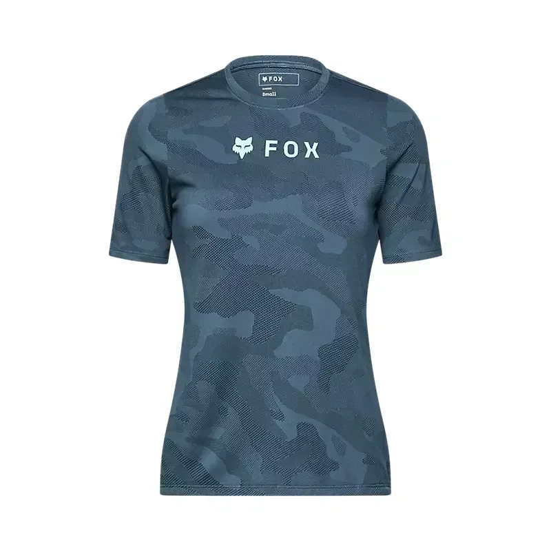 Fox Womens Ranger TruDri Short Sleeved Jersey in Dark Vintage-2
