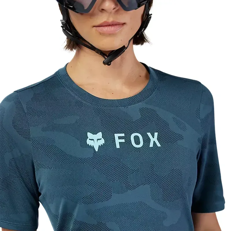 Fox Womens Ranger TruDri Short Sleeved Jersey in Dark Vintage-6