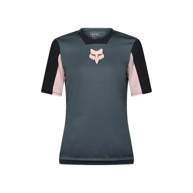 Balfes Bikes Fox Women's Defend Creation Short Sleeve Jersey in Deep Cobalt | Free postage over £30, £10 off first order, price match & 0% finance.