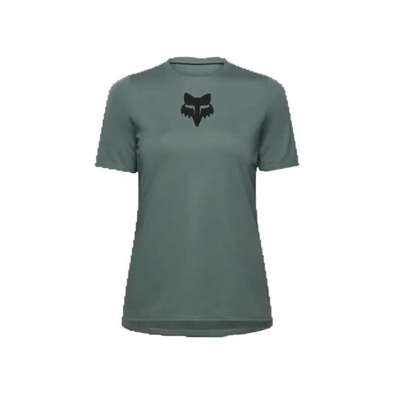 Balfes Bikes Fox Womens Ranger SS Jersey Fox Head in Sage | Free postage over £30, £10 off first order, price match & 0% finance.