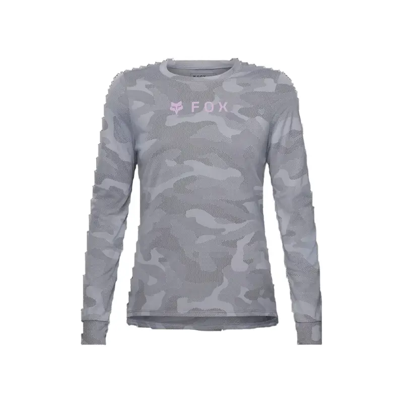Balfes Bikes Fox Womens Ranger TruDri Long Sleeve Jersey in Pewter | Free postage over £30, £10 off first order, price match & 0% finance.