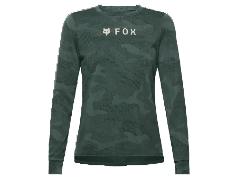 Fox Womens Ranger TruDri Long Sleeve Jersey in Sage