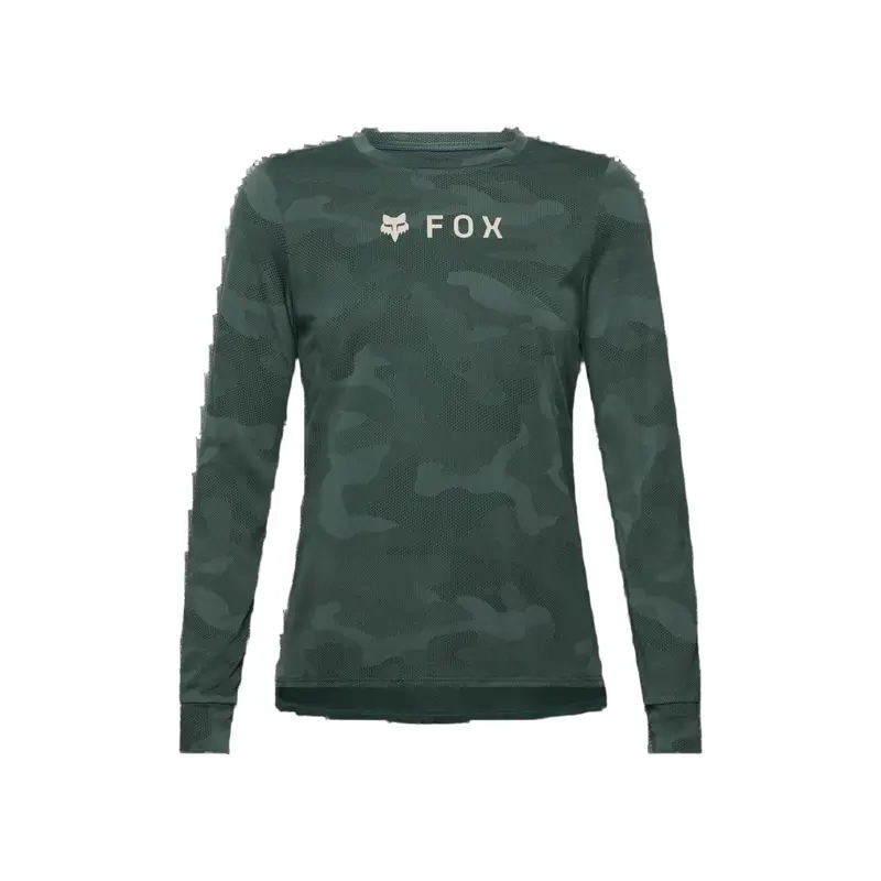 Balfes Bikes Fox Womens Ranger TruDri Long Sleeve Jersey in Sage | Free postage over £30, £10 off first order, price match & 0% finance.