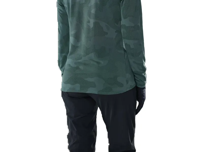 Fox Womens Ranger TruDri Long Sleeve Jersey in Sage-5