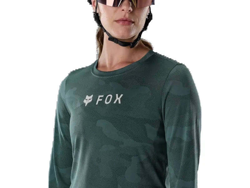 Fox Womens Ranger TruDri Long Sleeve Jersey in Sage-4