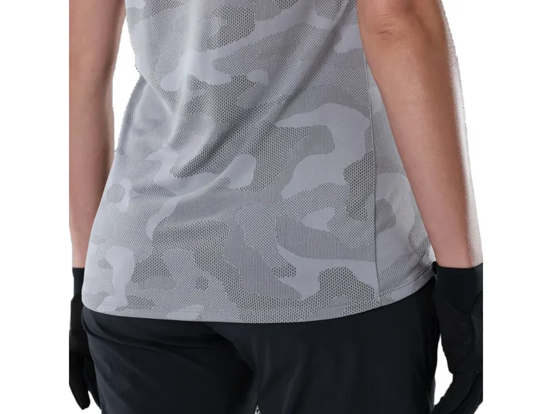 Fox Womens Ranger TruDri SS Jersey in Pewter-5