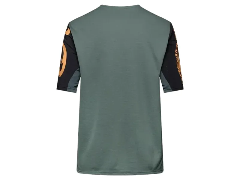Fox Youth Defend Creation Short Sleeve Jersey in Sage-1