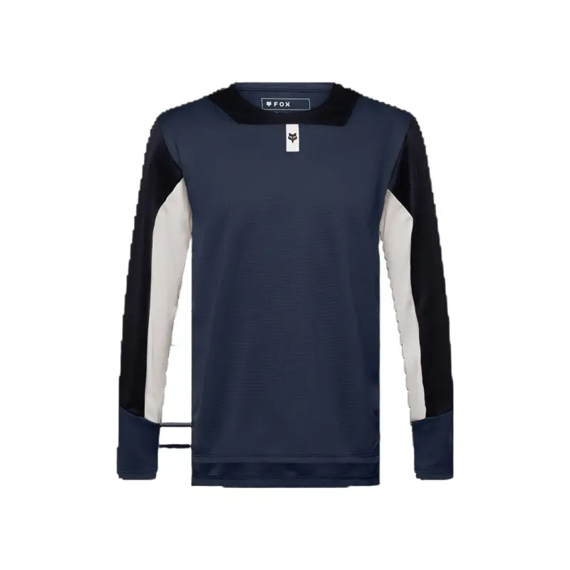 Balfes Bikes Fox Youth Defend Long Sleeve Jersey in Arctic Blue | Free postage over £30, £10 off first order, price match & 0% finance.