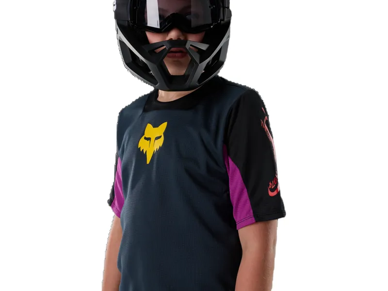 Fox Youth Defend SS Jersey Creation in Galaxy Blue-4