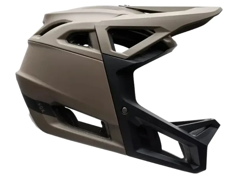 Fox Youth Proframe Solid CE Helmet in Nut-1