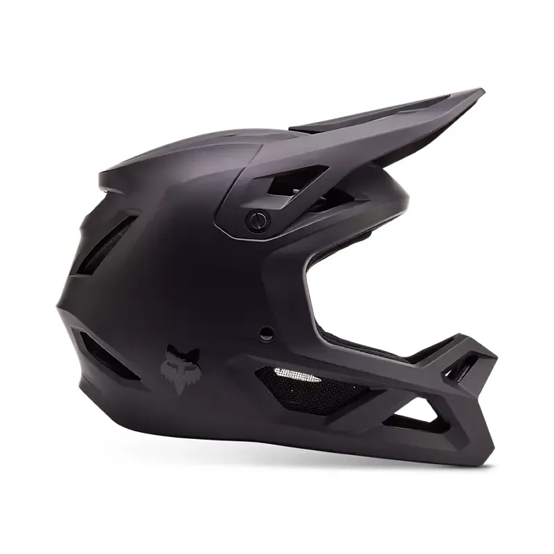 Fox Youth Rampage Helmet CE CPSC in Matte Black-1