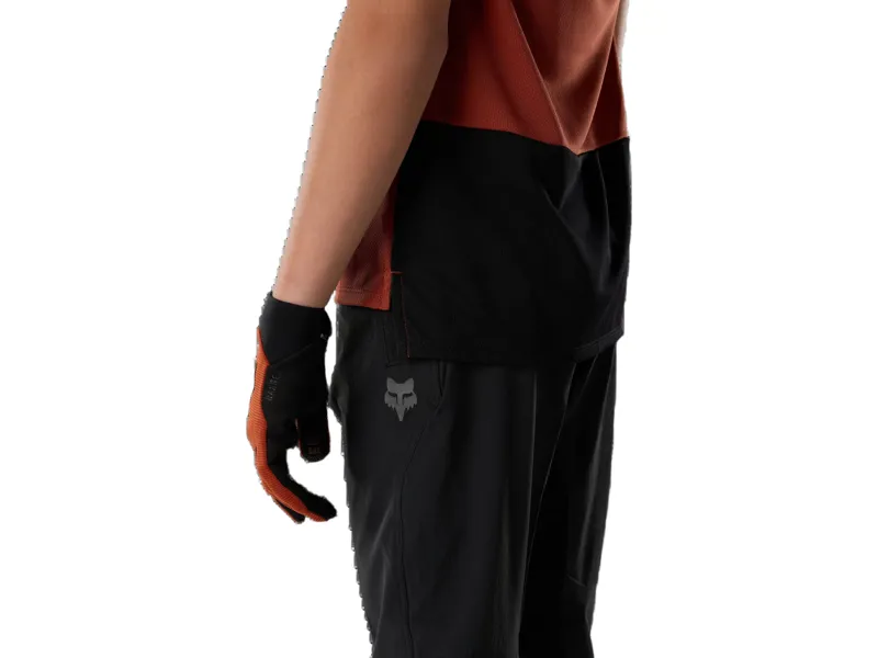 Fox Youth Ranger SS Jersey Fox Head in Amber Scarlet-5
