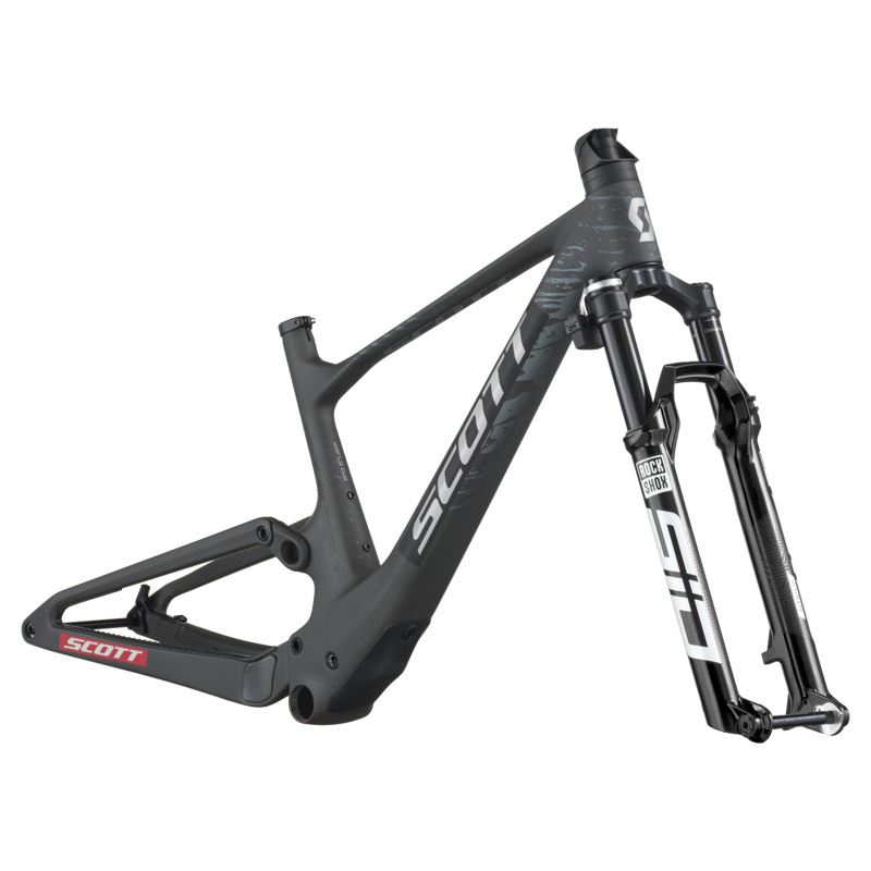 Scott Spark RC World Cup HMX Frame and Fork in Carbon Black-2