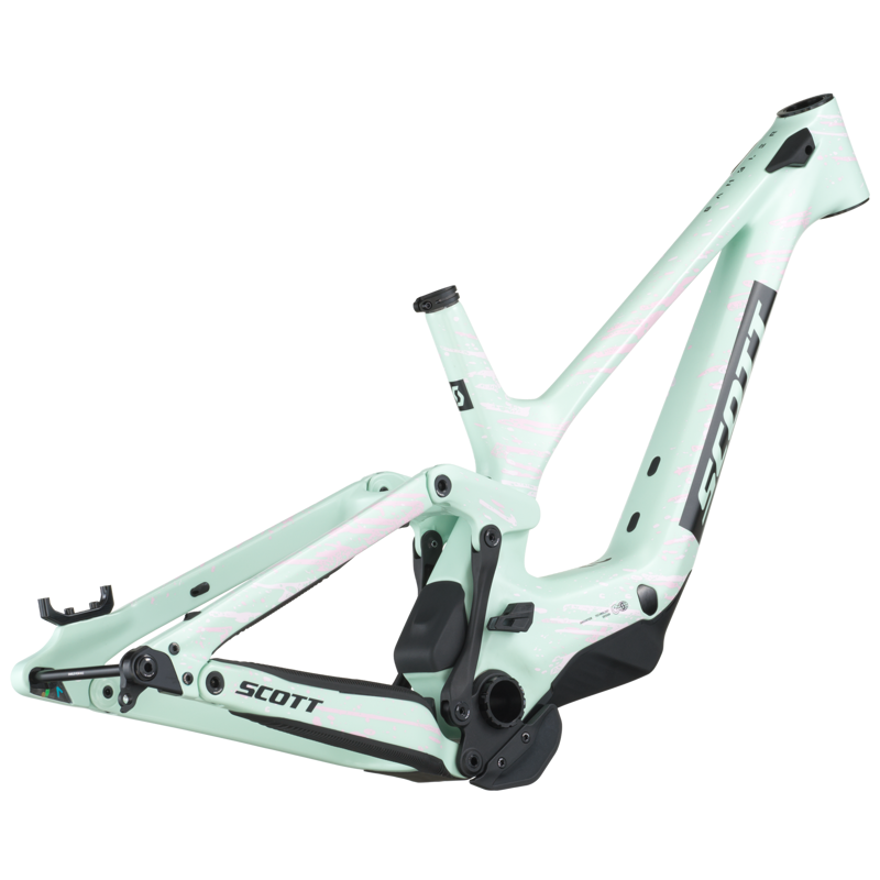 Shock Gambler 900 RC HMX Frame and Shock in Mistyade Green-1