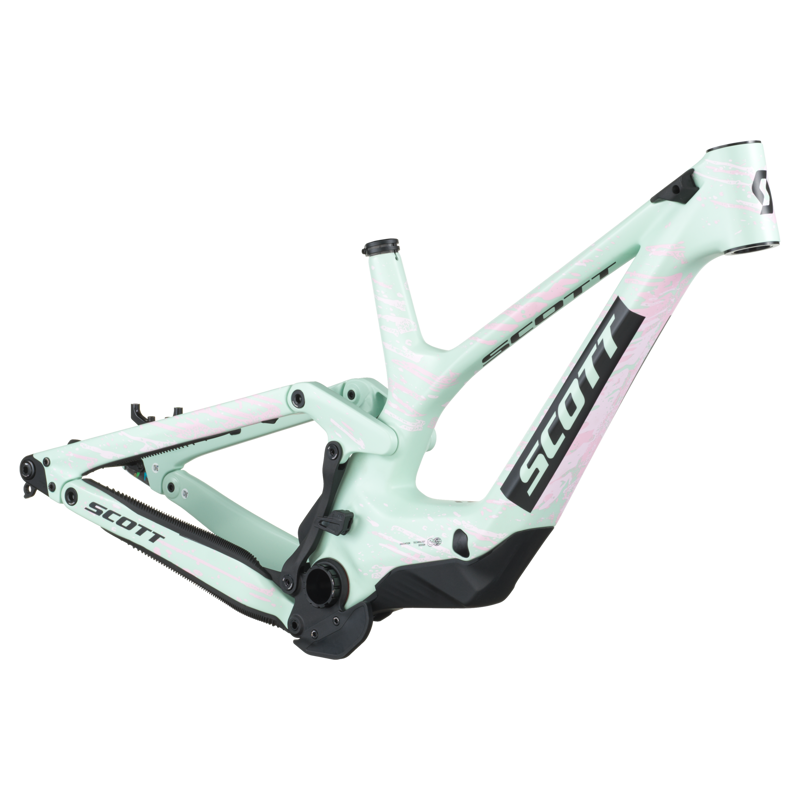 Shock Gambler 900 RC HMX Frame and Shock in Mistyade Green-2