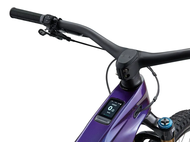 Giant Reign Advanced E+ 0 Electric Full Suspension Mountain Bike 2026 in Purple Haze/Metallic Navy-10