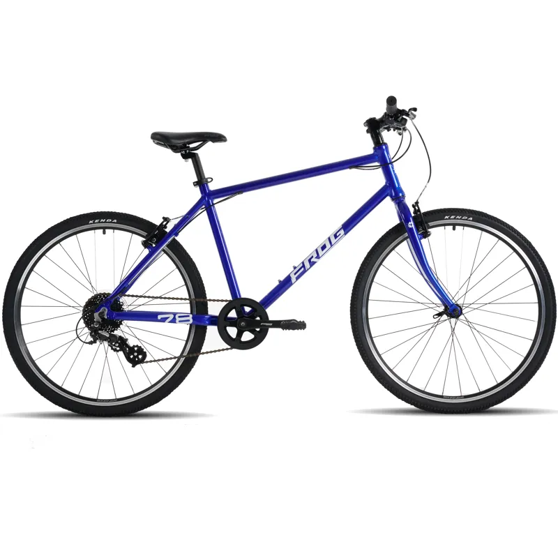 Frog Bikes 78 Hybrid Kids Bike 26 inch Wheel 2024 in Electric Blue