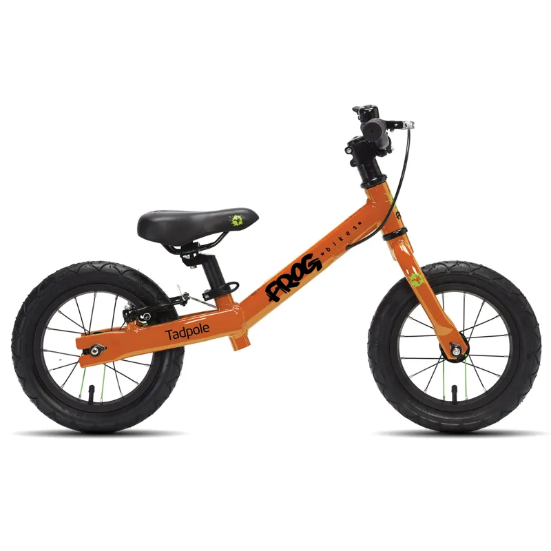 Frog Tadpole Balance Bike 12 inch Wheel 2023 in Orange