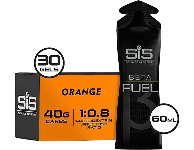 Balfes Bikes Science In Sport SIS BETA Gel with Nootropics. Orange 60ml box of 30 | Free postage over £30, £10 off first order, price match & 0% finance.