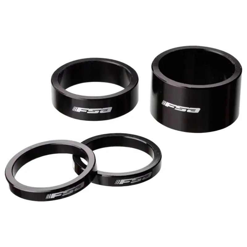 Balfes Bikes Fsa FSA Alloy Headset Spacer OEM 1.1/8 10mm in Black | Free postage over £30, £10 off first order, price match & 0% finance.