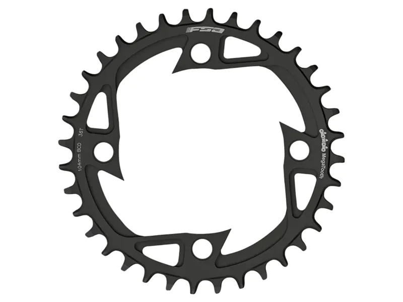 FSA Bosch G3/4 E-Bike 1x11 Alloy V-Shape Outer Chainring in Black