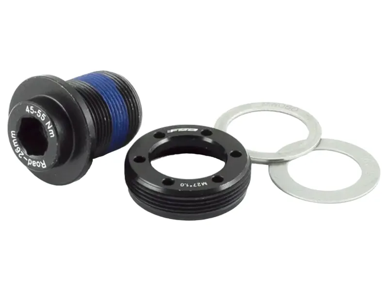 FSA MegaExo Self Extracting Crank Bolt in Black