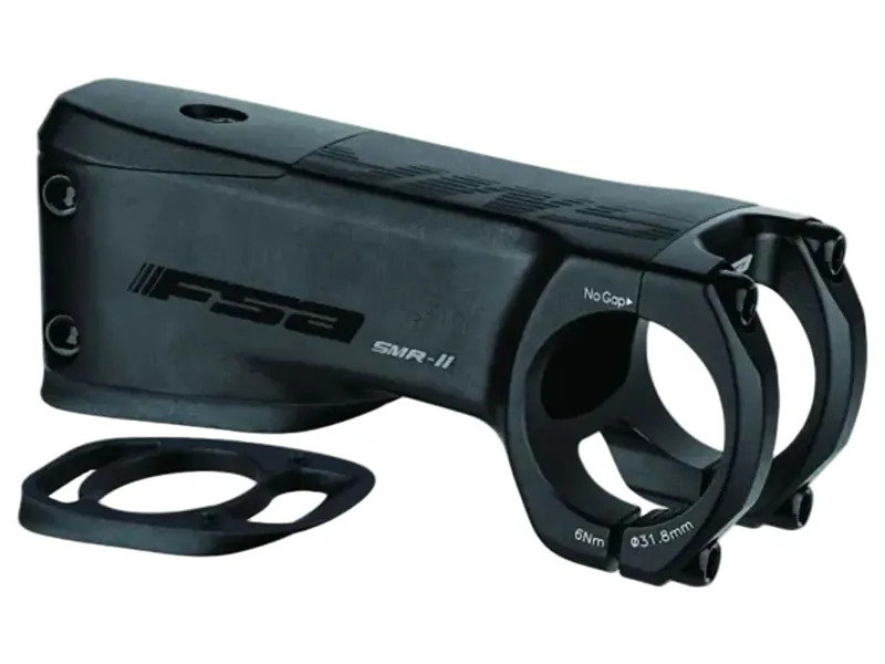 FSA NS SMR-II Integrated Routing Alloy Road Stem O-Fork 10deg in black