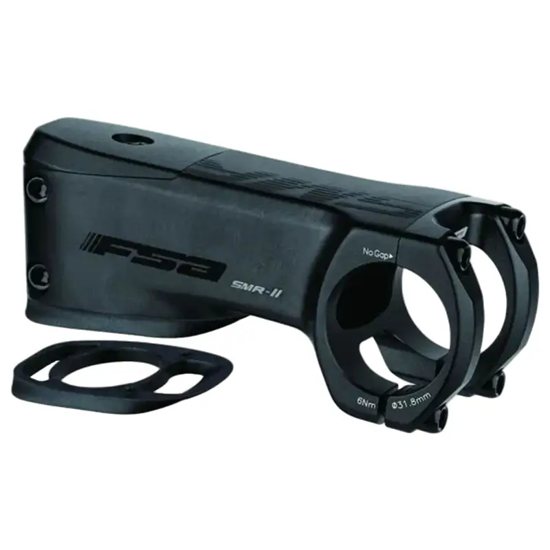 Balfes Bikes Fsa FSA NS SMR-II Integrated Routing Alloy Road Stem O-Fork 10deg in black | Free postage over £30, £10 off first order, price match & 0% finance.