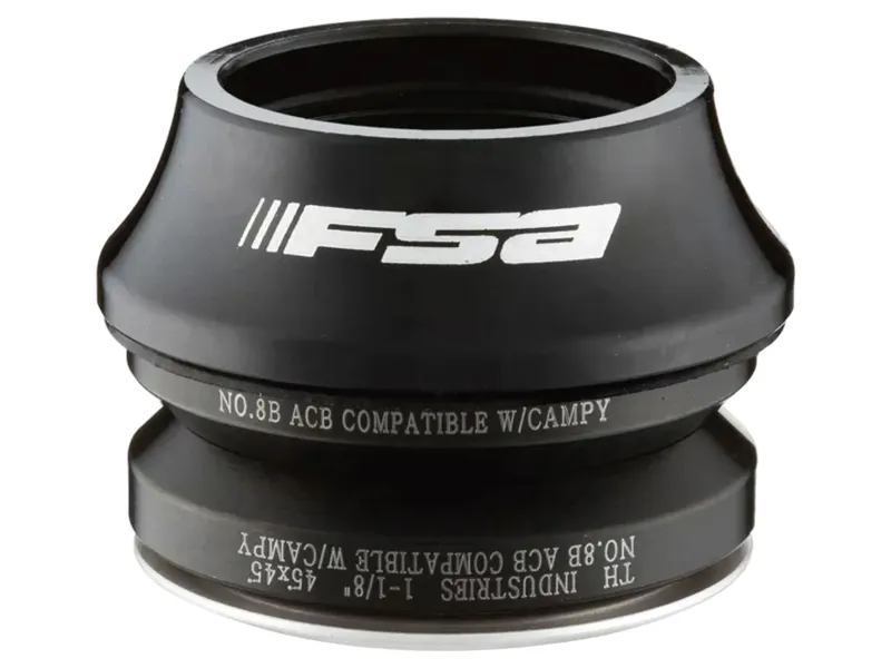 FSA Orbit CE Integrated 1.1/8 inch 42.0mm Headset 8mm Top Cap in black