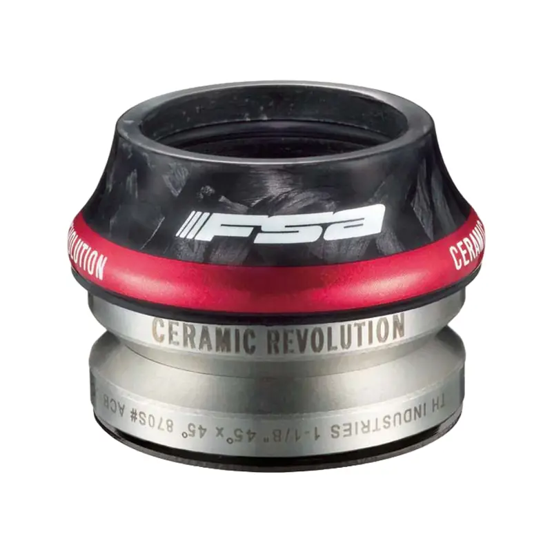 Balfes Bikes Fsa FSA Orbit CF Ceramic Integrated 1.1/8 inch 42.0mm Headset in Black | Free postage over £30, £10 off first order, price match & 0% finance.