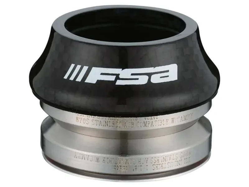 FSA Orbit CF Integrated 1.1/8 inch 42mm Headset in black