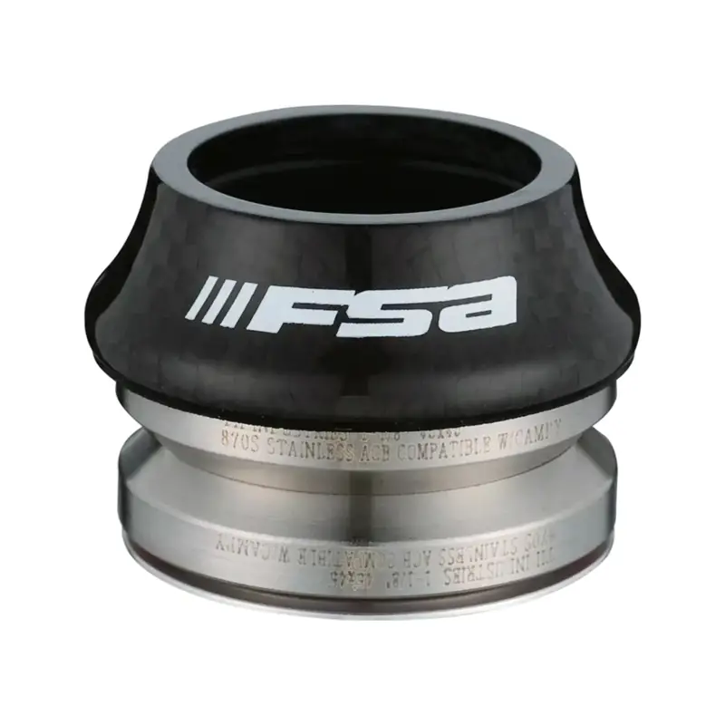 Balfes Bikes Fsa FSA Orbit CF Integrated 1.1/8 inch 42mm Headset in black | Free postage over £30, £10 off first order, price match & 0% finance.