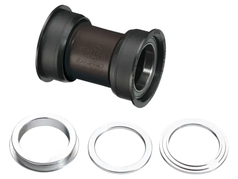 FSA PF30 MTB Bottom Bracket 30mm Plastic Cups in black