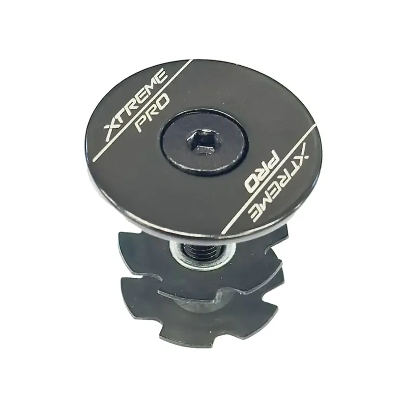 Balfes Bikes Fsa FSA Star Nut Assembly Black Xtreme Top Cap 1.1/8 inch in black | Free postage over £30, £10 off first order, price match & 0% finance.