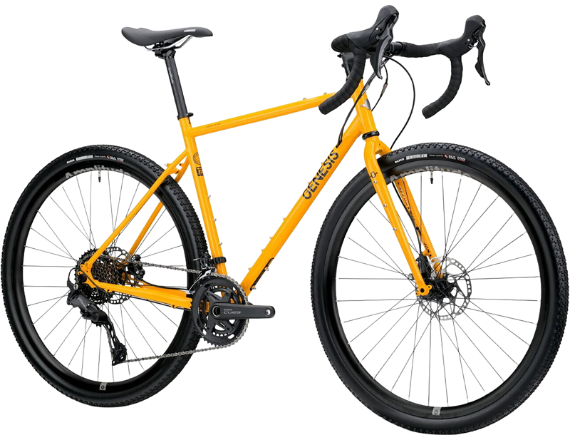 Genesis Croix De Fer 30 Gravel Bike 2027 in Mortal Kumquat-1