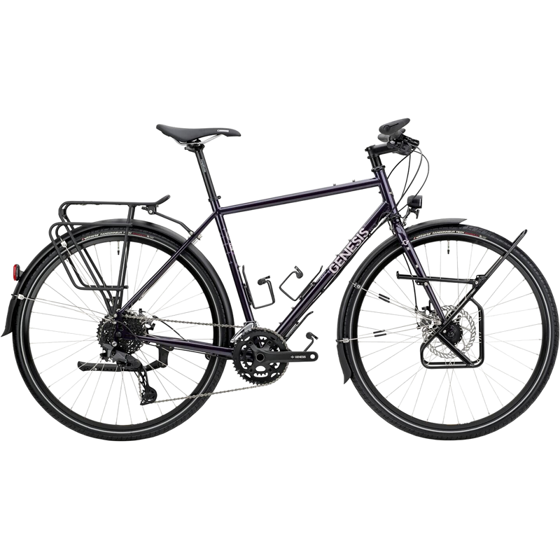 Balfes Bikes Genesis Tour De Fer 30 Touring Bike 2027 in Deep Nurple | Free postage over £30, £10 off first order, price match & 0% finance.