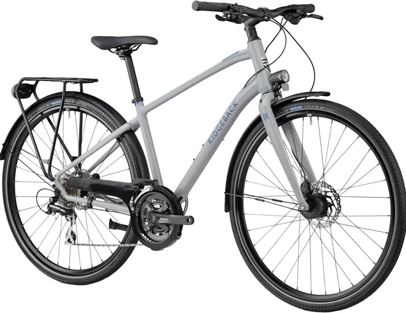Ridgeback Element EQ Hybrid Bike 2021 in Grey-1