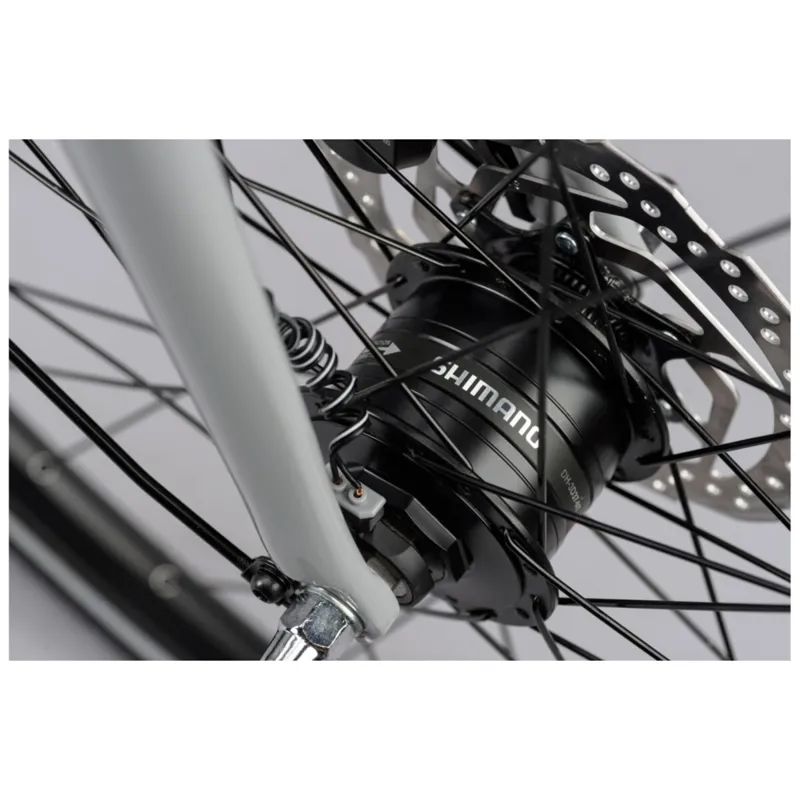 Ridgeback Element EQ Hybrid Bike 2021 in Grey-3