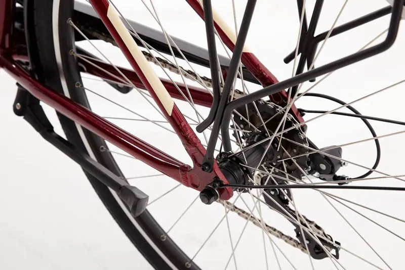 Ridgeback Avenida 6 Hybrid Bike 2026 in Red-4