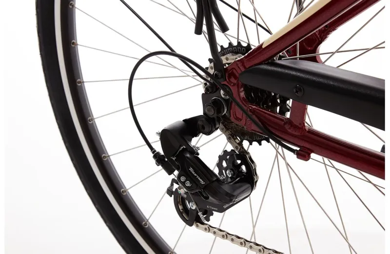 Ridgeback Avenida 6 Hybrid Bike 2026 in Red-6