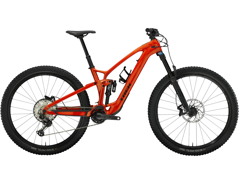 Trek Fuel EXe 9.7 SLX/XT Electric Full Suspension Mountain Bike 2025 in Lava Red