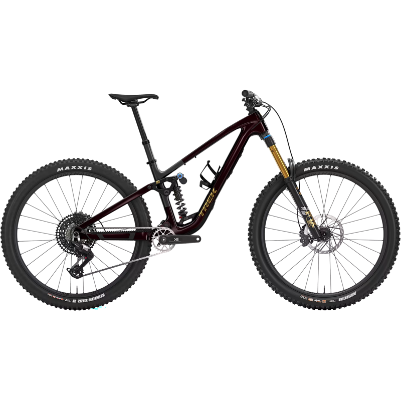 Balfes Bikes EX DISPLAY Trek Fuel LX 9.8 Eagle 90 Gen 7 Full Suspension MTB Medium 2026 in Gloss Dark Carmine | Free postage over £30, £10 off first order, price match & 0% finance.