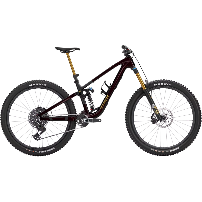 Balfes Bikes EX DISPLAY Trek Fuel LX 9.9 X0 AXS Gen 7 Full Suspension MTB Large 2026 in Gloss Dark Carmine | Free postage over £30, £10 off first order, price match & 0% finance.