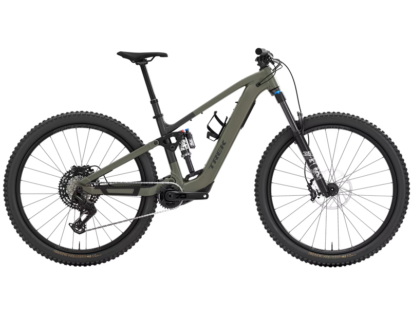 EX DISPLAY Trek Fuel+ EX 8 Gen 2 Electric Full Suspension Mountain Bike Medium 2026 in Matte Olive Grey