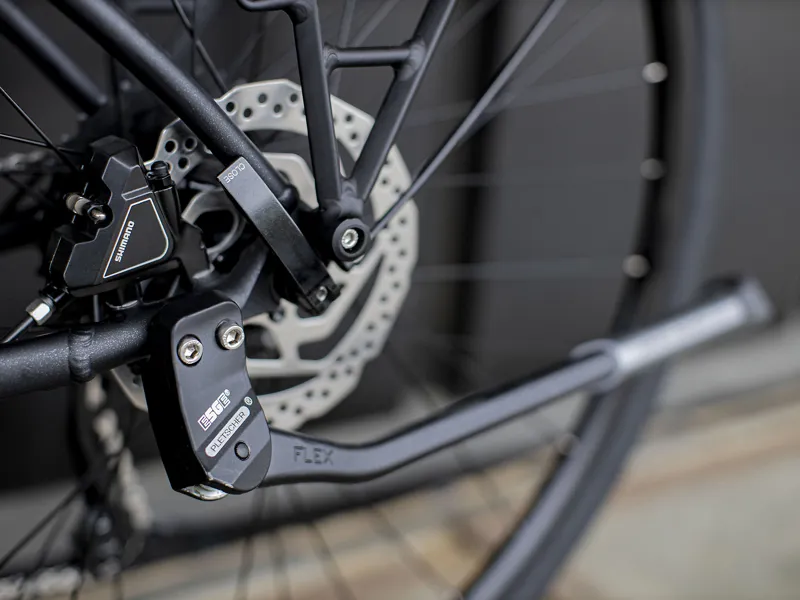 Trek FX 3 Disc Equipped Womens Step Through Hybrid Bike 2021 in Black-3