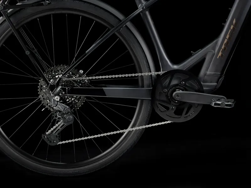 EX DISPLAY Trek FX+ 7 Electric Hybrid Bike Size Small 2026 in Dark Star-4