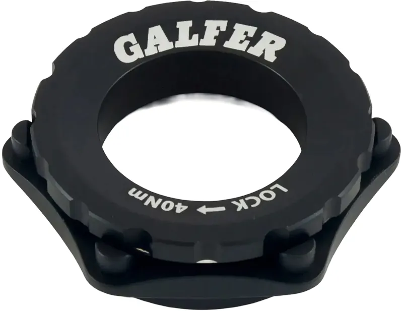 Balfes Bikes Galfer Centerlock Universal Hub Adapter in Black | Free postage over £30, £10 off first order, price match & 0% finance.