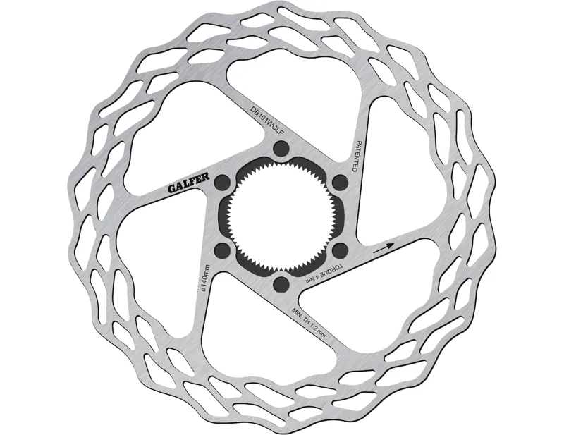 Balfes Bikes Galfer Bike Road Disc Rotor Wave Centerlock Fulcrum 140X1.8mm | Free postage over £30, £10 off first order, price match & 0% finance.