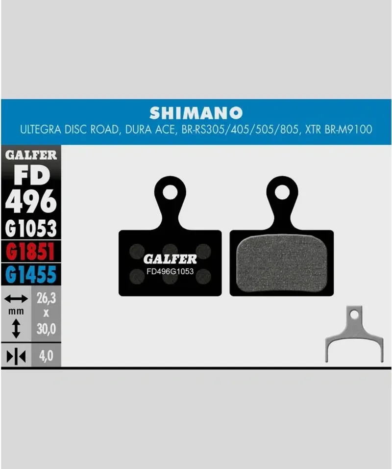 STANDARD BIKE DISC BRAKE PAD SHIMANO ULTEGRA DURA ACE XTR M9100-1